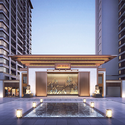 淮陽(yáng)建業(yè)濱河院子（南院）幕墻外裝飾工程